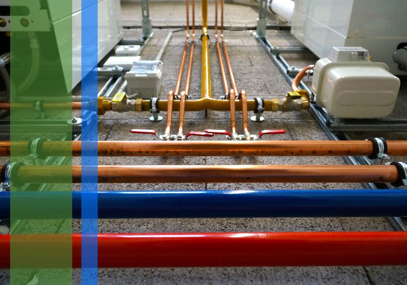 Commercial plumbing pipe system