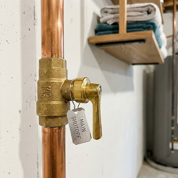 main water shutoff valve